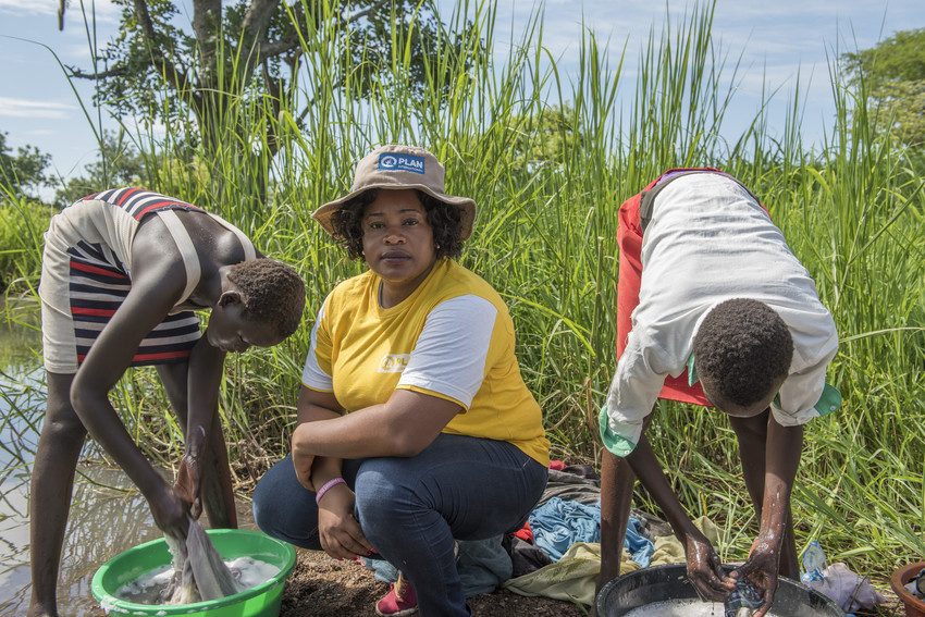 Angela Machonesa was deployed to the red alert in South Sudan.