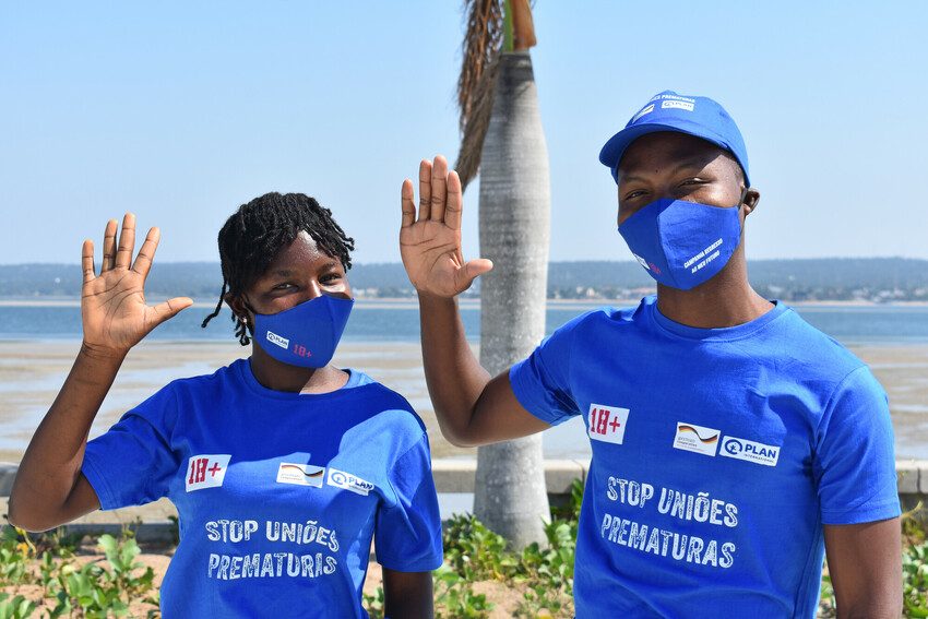 Young people from Plan International Mozambique's Champions of Change project gathered for a two day Regional Youth Advocacy Workshop in Inhambane City.