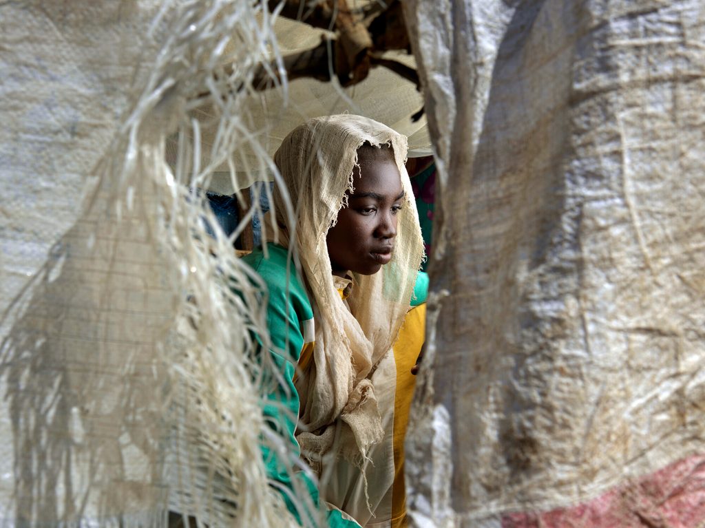 Nejuwa, 16, says she just wants to go to school, nothing else.